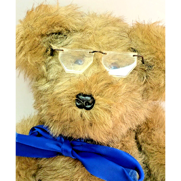 Vintage 15" Mother Grimm's Bears Brown & Black Teddy Bear Hand Stitched in USA - Picture 3 of 6